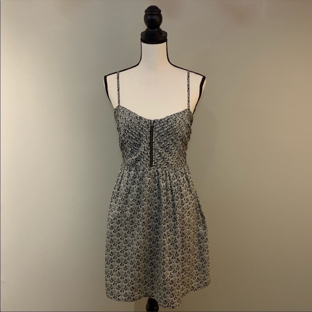 Roxy sundress with zipper accent